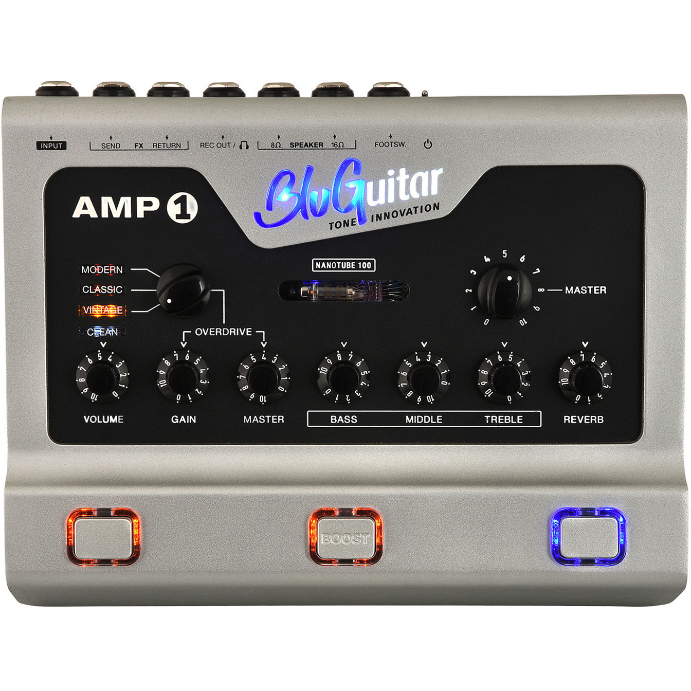 BluGuitar AMP1 Mercury Edition - Premium Gitarren-Topteil