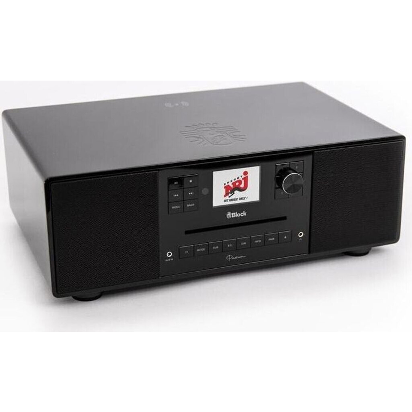 Passion Schwarz Block Internetradio - Das perfekte Radio für Ihr Zuhause