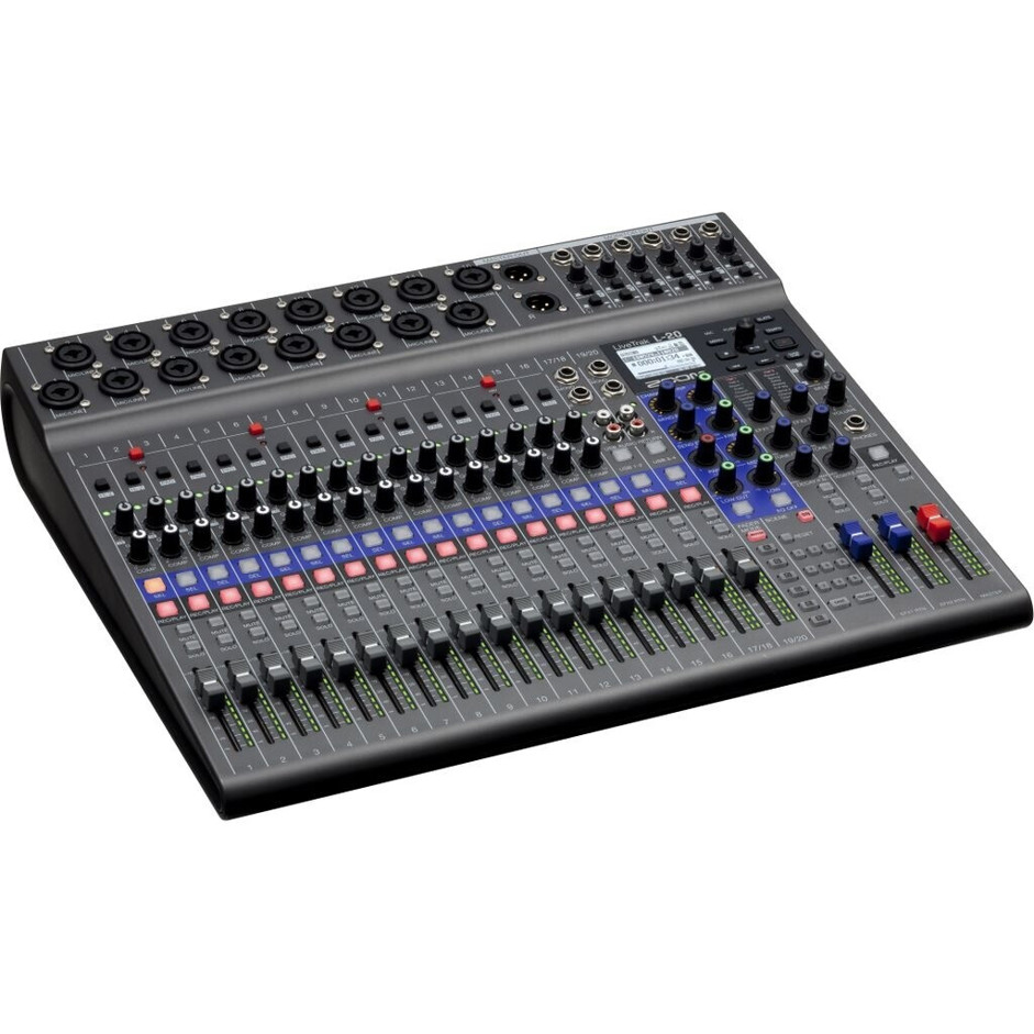 Zoom LiveTrak L-20 Digital Mixer & Multitrack Recorder