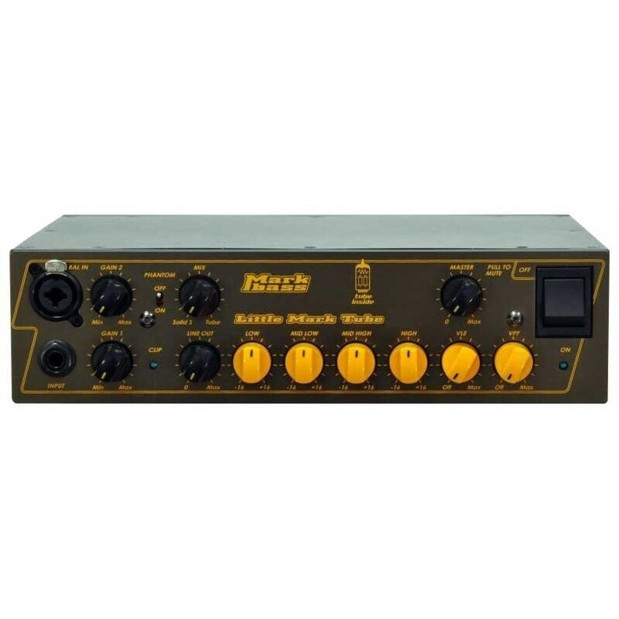 Markbass Little Mark Tube 500 - Leistungsstarker Bass-Verstärker mit Röhrenklang