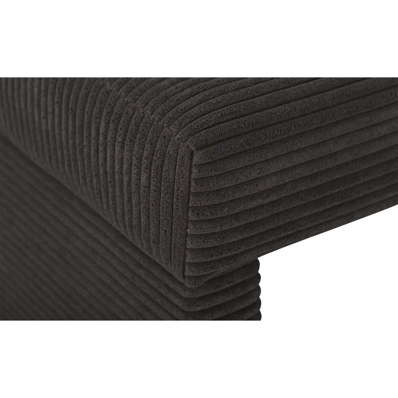 Hela Fabia Eckbank Anthrazit - 168x86x128 cm - Links