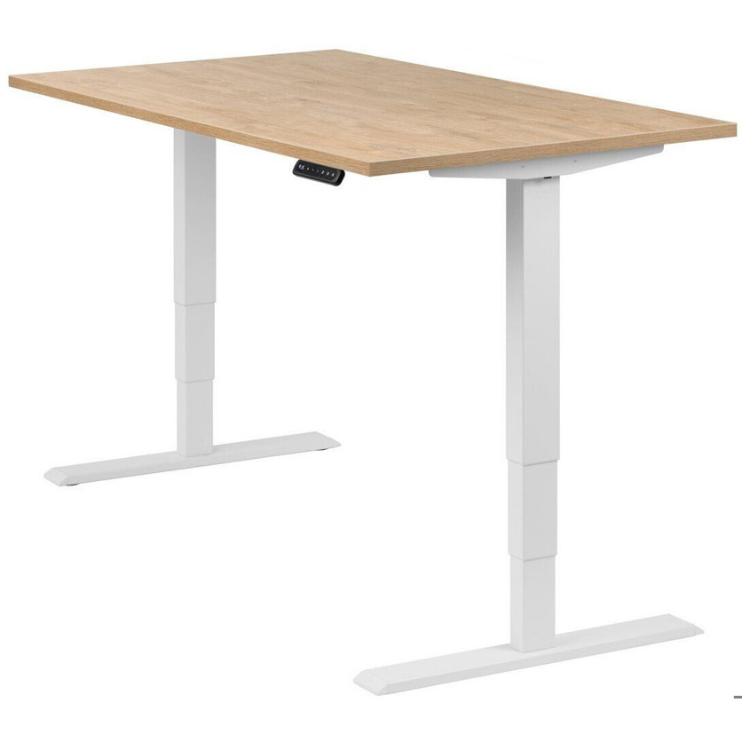 Boho Office Homedesk 120x80 cm - KOMB_LD03_TP140_WE