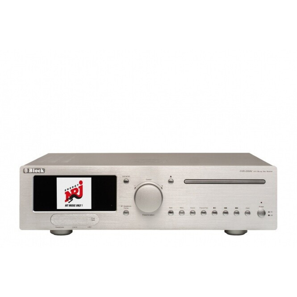 Block CVR-200 AV Receiver - Silber