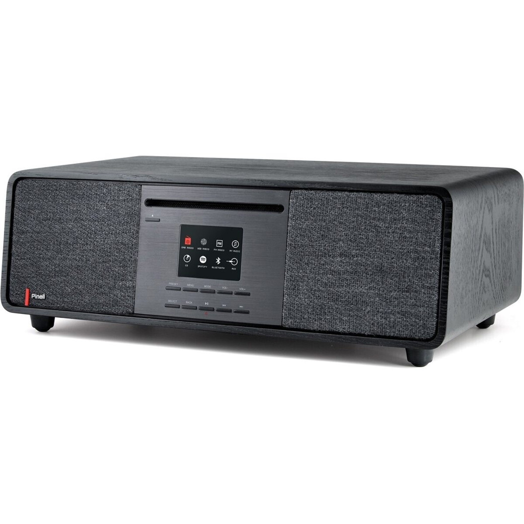 Pinell Supersound 701 - Tragbares Radio in Schwarz