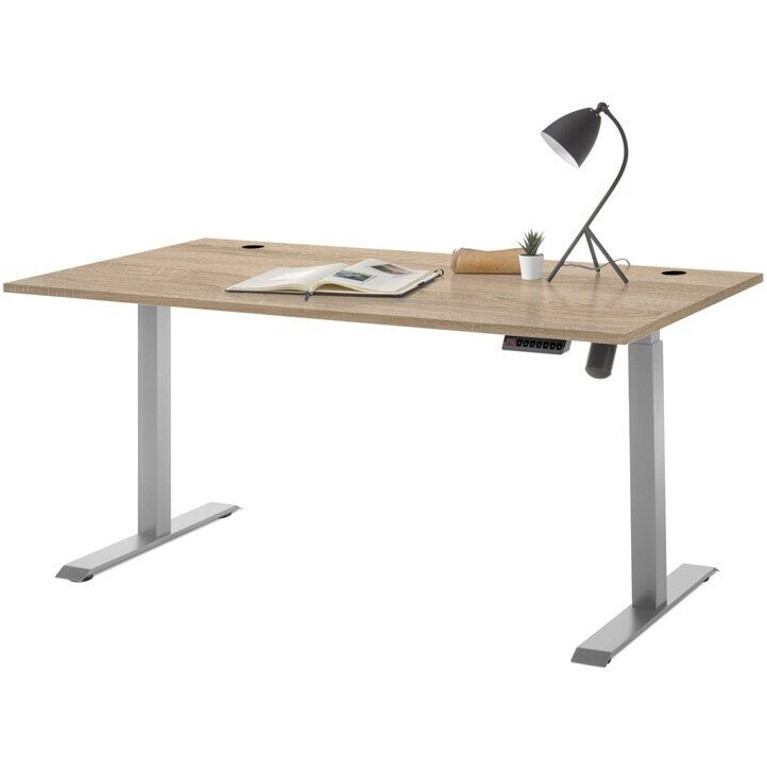 Bega Pronto Elektrischer Schreibtisch Höhenverstellbar 160x77 cm - Eiche Sonoma