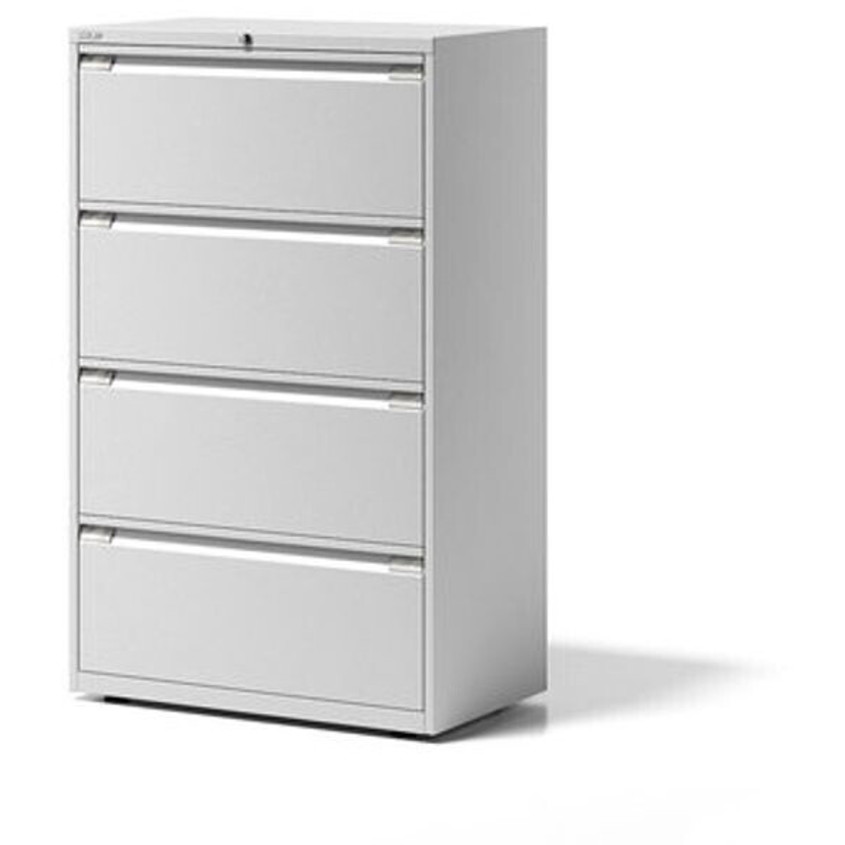 Bisley Essentials 4S Schubladenschrank - Büroschrank für effektive Organisation