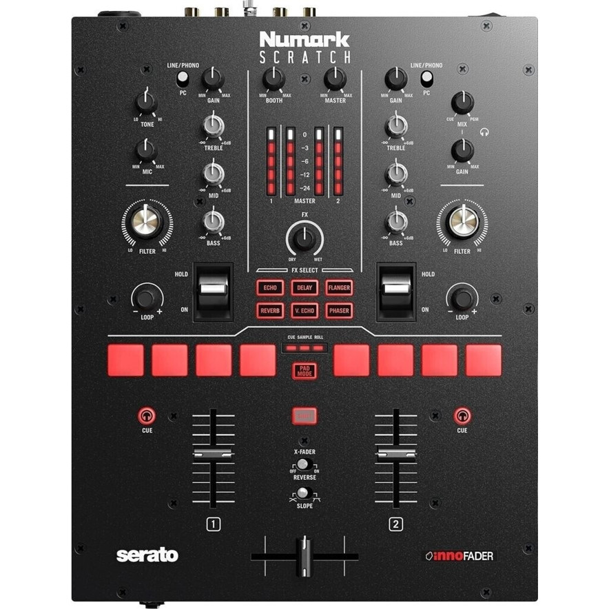 Numark Scratch DJ Mixer – Professioneller DJ-Mixer für kreative Beats