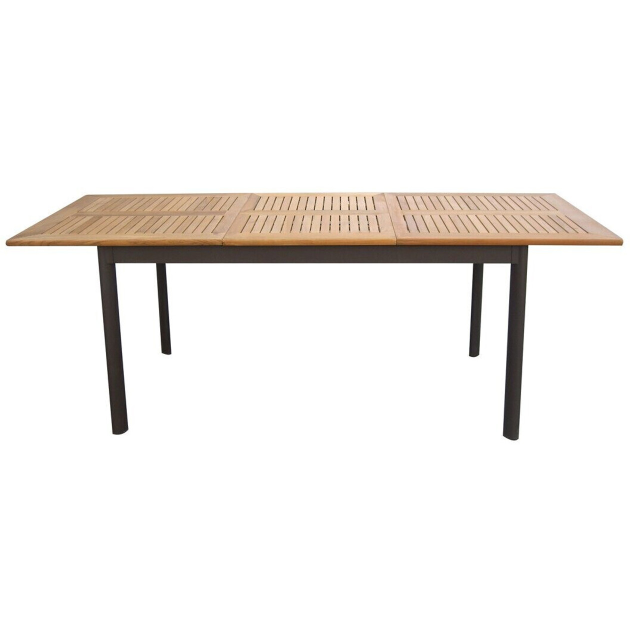 Dehner Gartentisch Colmar 152x210 cm - Robuster Tisch mit 89x76 cm Oberflächen