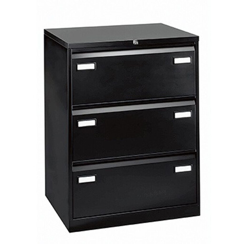 Bisley Hängeregistraturschrank Light CDF 3 - Schwarz - Effiziente Aufbewahrung für Ihr Büro