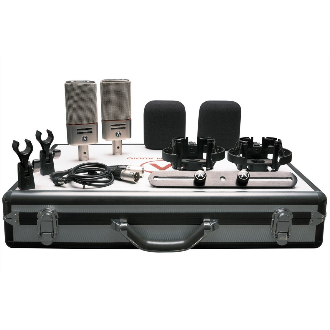 Austrian Audio OC818 Dual Set Plus – Hochwertiges Silber Mikrofon-Set