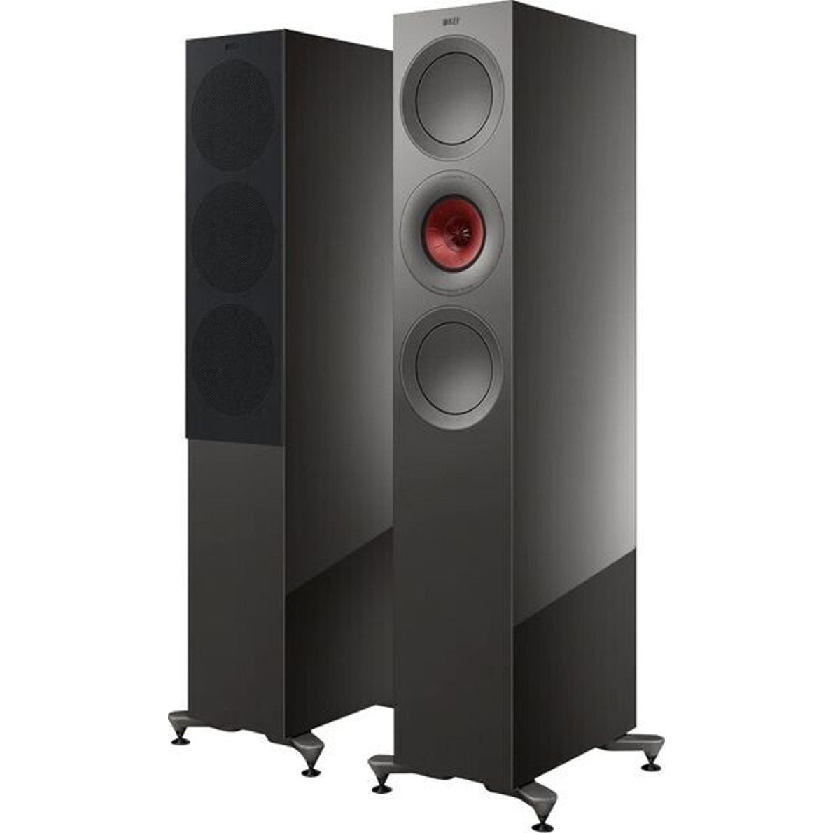 KEF R7 Meta Lautsprecher – Titan Grau