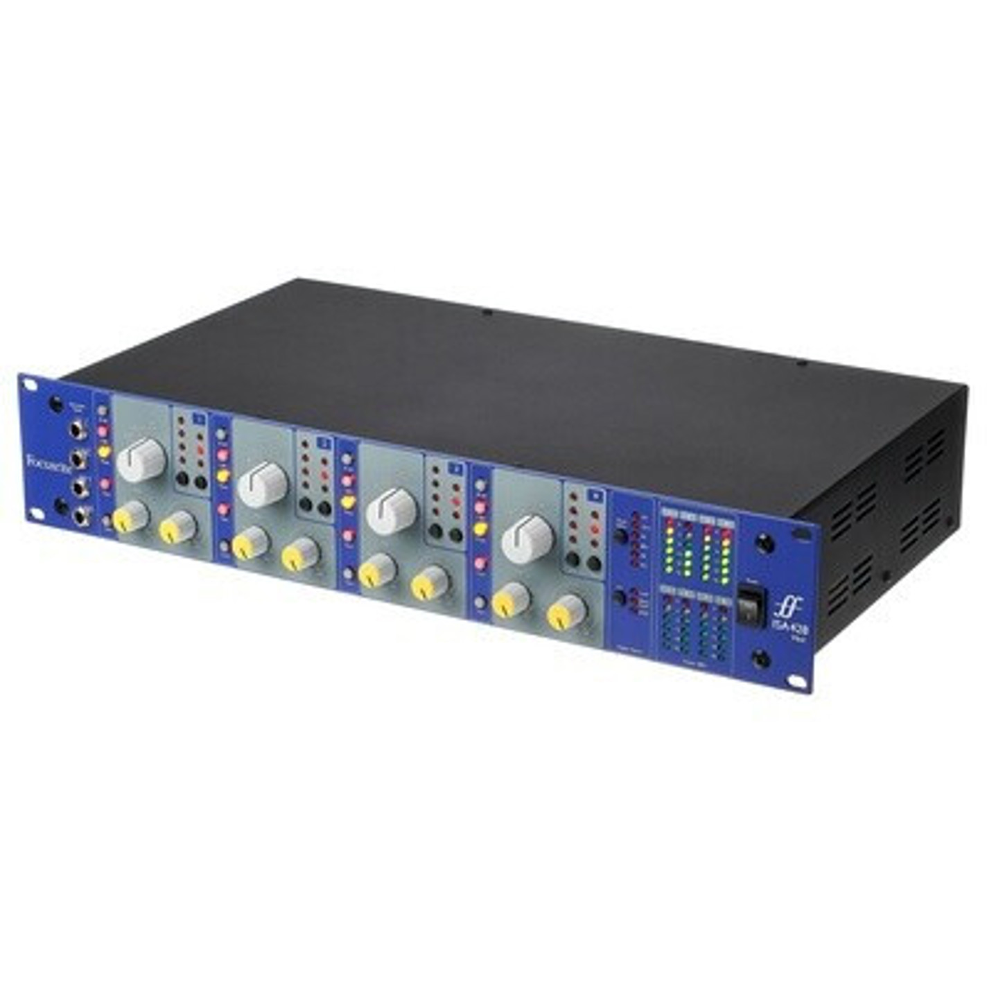 Focusrite ISA 428 MkII Vorverstärker - Professioneller Mikrofonvorverstärker mit 4 Kanälen