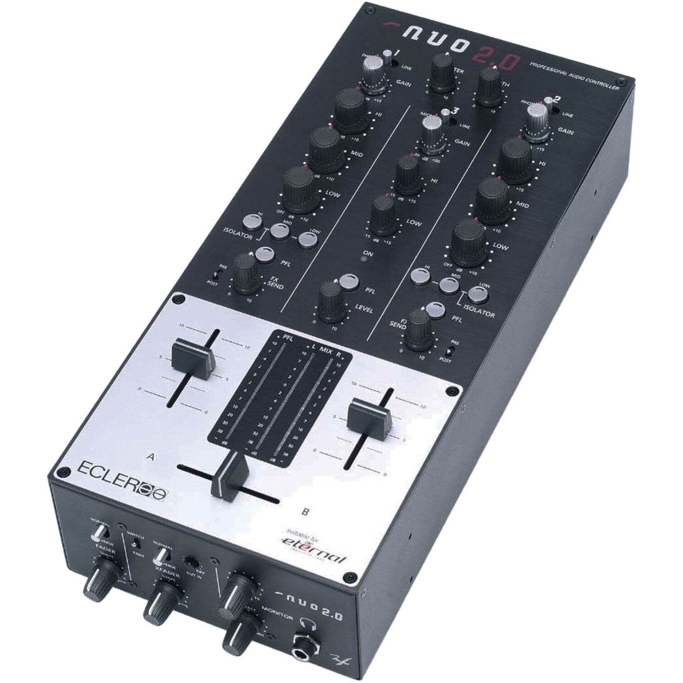Ecler Nuo 2.0 DJ-Mixer - Professioneller Club-Mixer für DJs