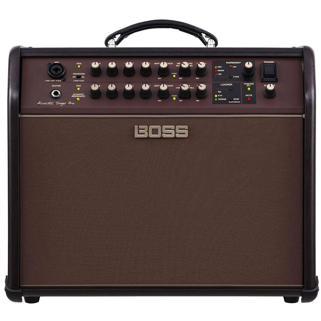 Boss Acoustic Singer Pro 120W - Professioneller Akustik-Verstärker mit 120W Leistung