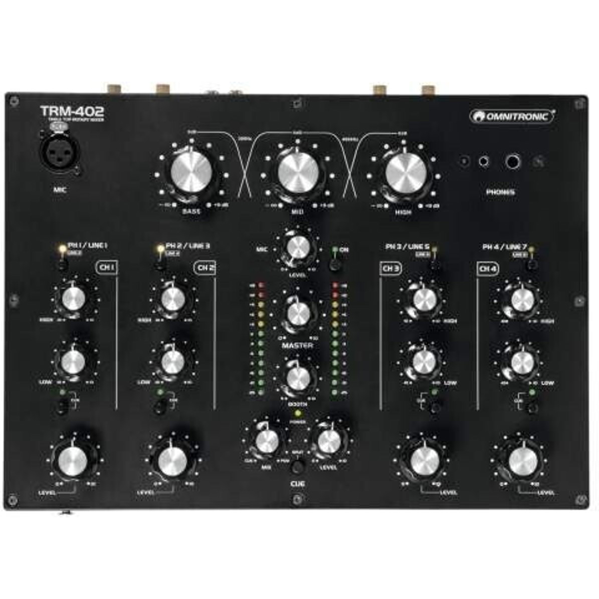 Omnitronic TRM-402 DJ-Mixer