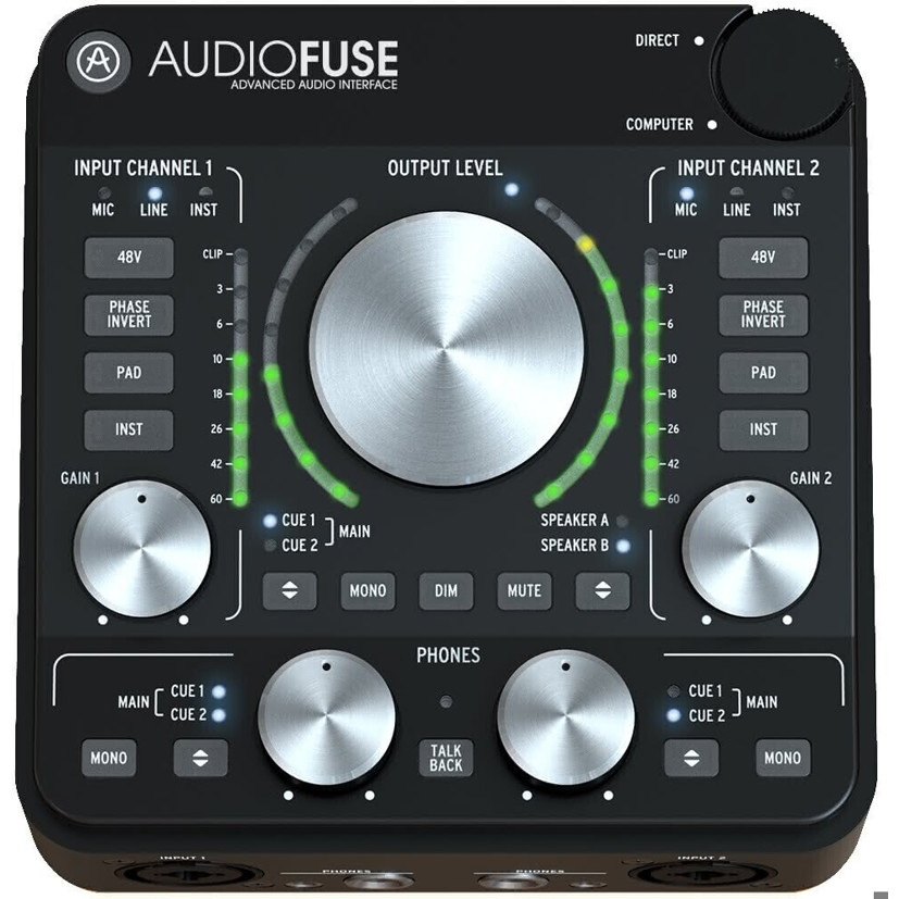 Arturia AudioFuse Rev2 – Professionelles Audio-Interface für Musikproduktion
