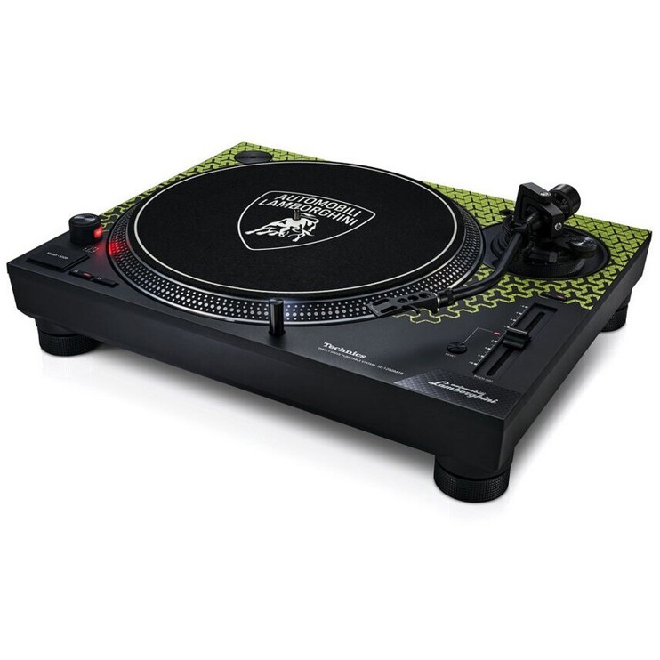 Technics SL-1200M7B Lamborghini Edition - Limited Green Edition DJ Turntable