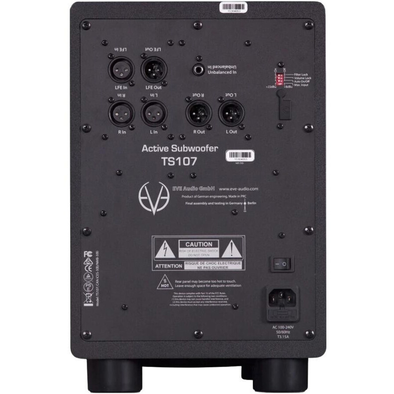 Eve Audio TS107 Studiomonitore - Hochwertige Klangqualität für Studioanwendungen