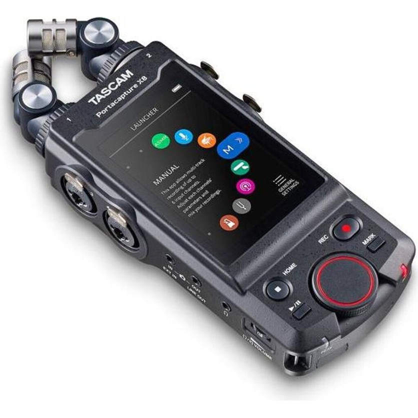 Tascam Portacapture X8 - Professionelles Aufnahmegerät für hochwertige Audioaufnahmen