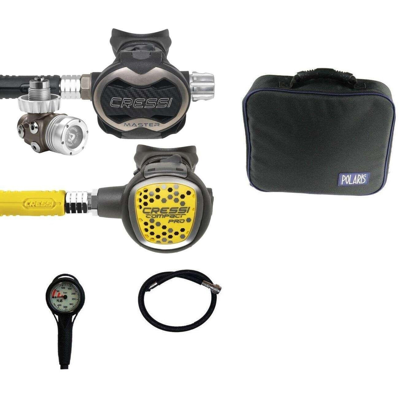 Cressi Master T10 SC DIN Atemregler - Hochleistungs-Din-System
