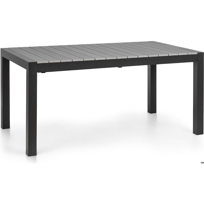 Blumfeldt Menorca Expand Dark Gartentisch - Modulares Outdoor-Möbel für Terrasse & Garten (10034815)