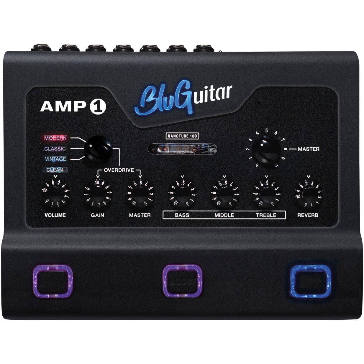 BluGuitar AMP1 Iridium Edition - Premium Gitarren-Topteil