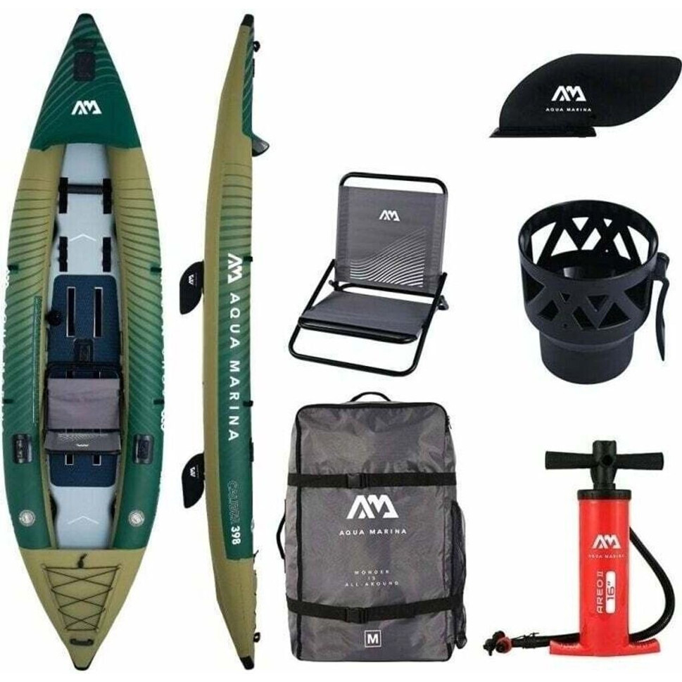 Aqua Marina Caliber Angling Kayak - Hochwertiges Anglerboot für Abenteuer