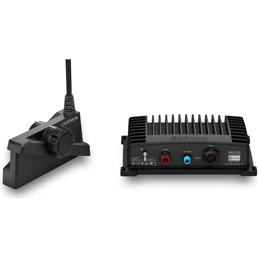 Garmin LiveScope Plus Fischfinder System – GLS 10 Echolot Black Box mit LVS34 Geber