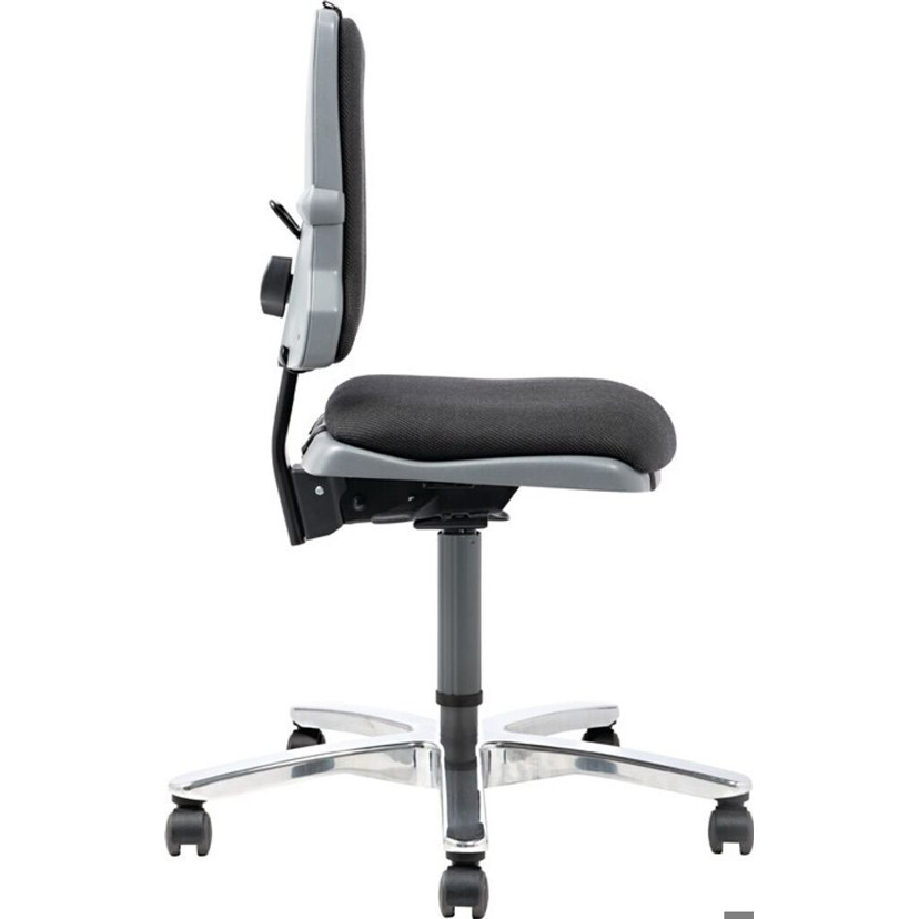 Bimos Sintec 160 - Ergonomischer Bürostuhl mit schwarzem Stoffbezug