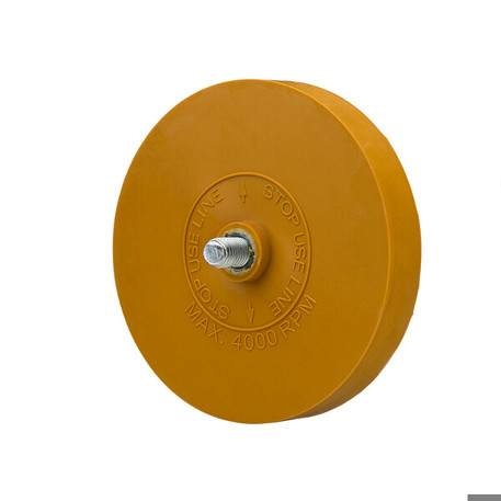 ECO Folienradierer - Kunststoff, Ø 88 mm, Dicke 15 mm, Schaftlänge ca. 30 mm