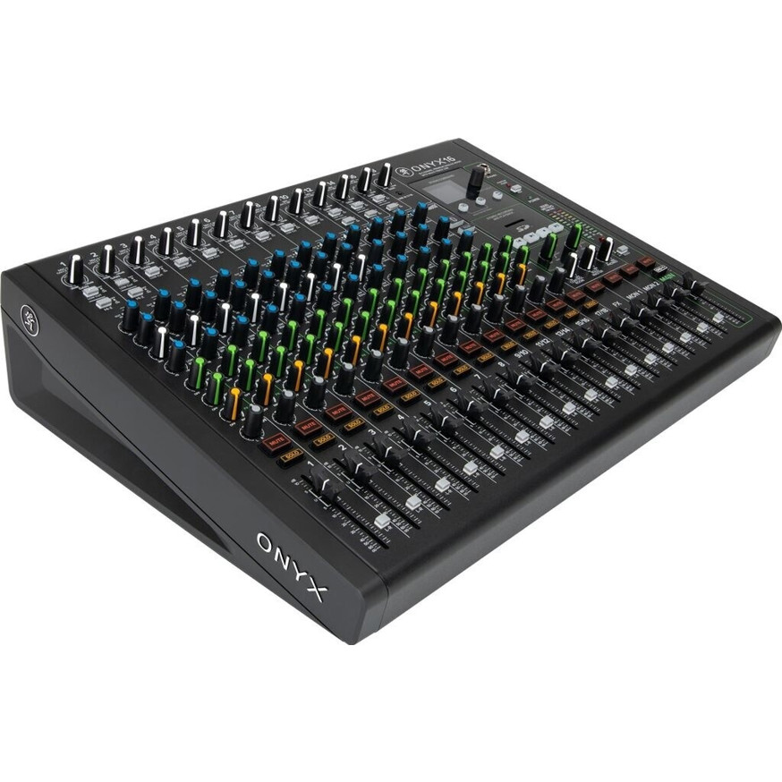 Mackie Onyx 16 DJ-Mixer – Professioneller Mixer für unterhaltsame Auftritte