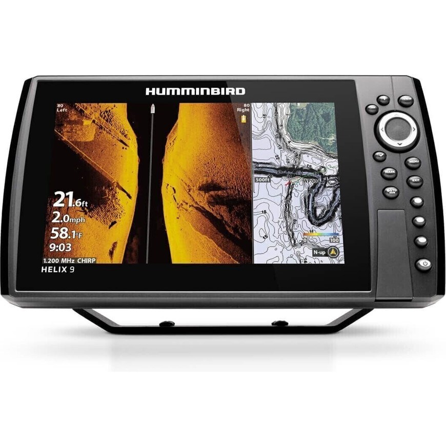 Humminbird Helix 9 CHIRP Mega SI+ GPS G4N - Fortschrittlicher Fischfinder mit Dual-Sonar-Technologie