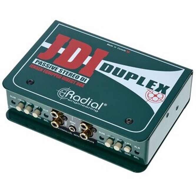 Radial JDI Duplex Vorverstärker - Hochwertiger Audio-Zwischenschritt