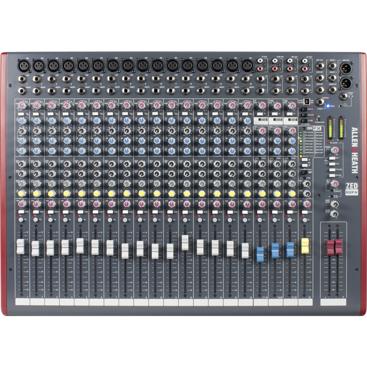 Allen & Heath ZED-22 FX Mischpult mit Effekten