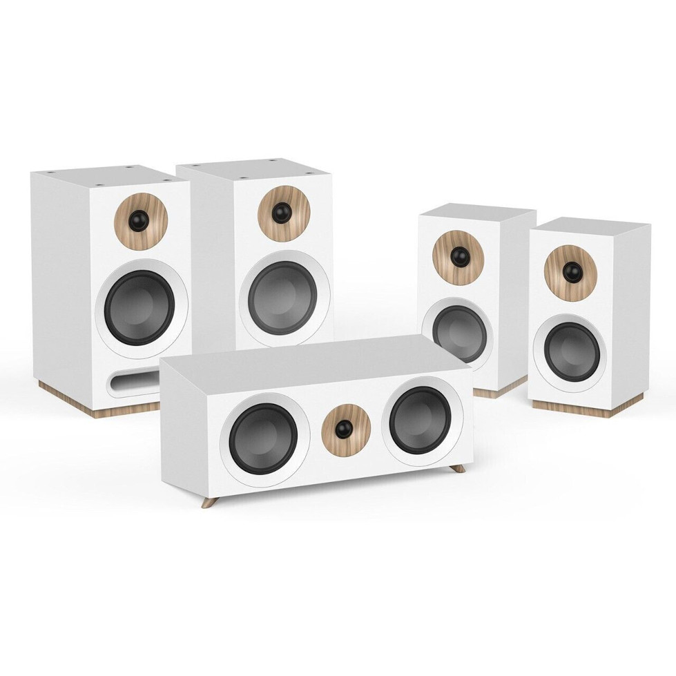 Jamo 803 HCS Surround-System in Weiß - Hochleistungslautsprecher für beeindruckenden Klang
