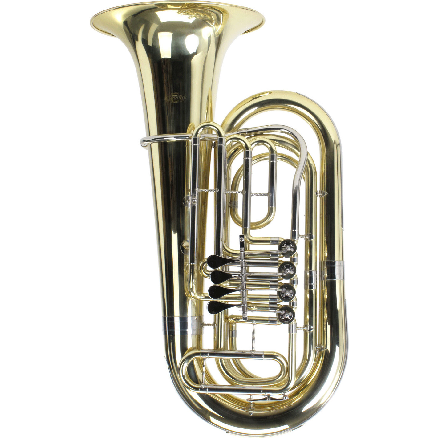Classic Cantabile T-180 3/4 Bb-Tuba - Hochwertige Tuba für perfekt abgestimmte Klänge
