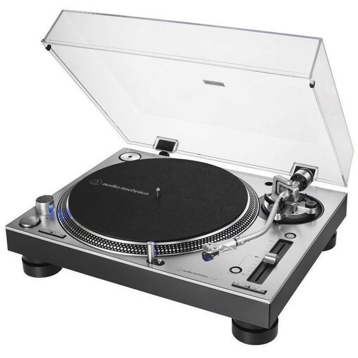 Audio-Technica AT-LP140XP Silver - Professioneller DJ-Plattenspieler