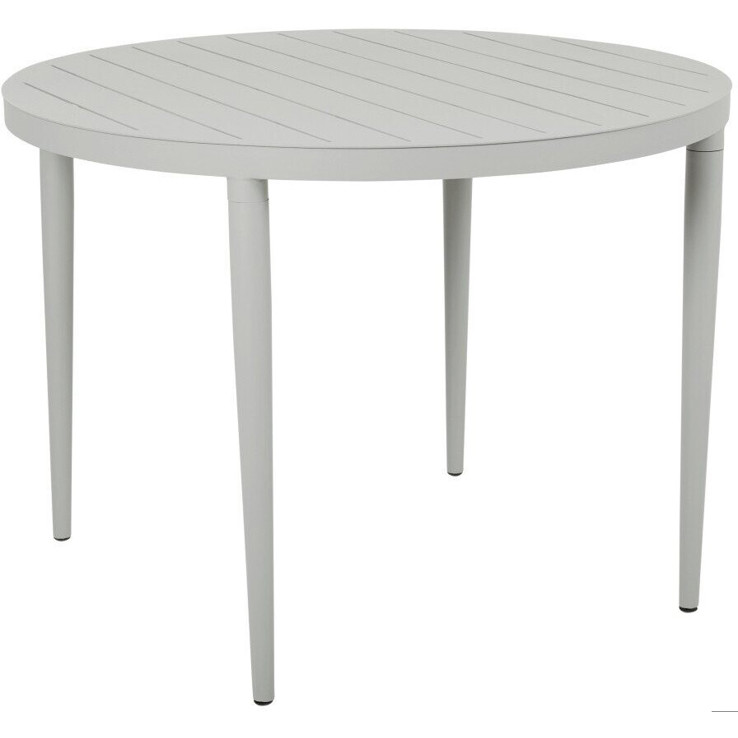 Brafab Bigby 100 cm Gartentisch - Hellgrau