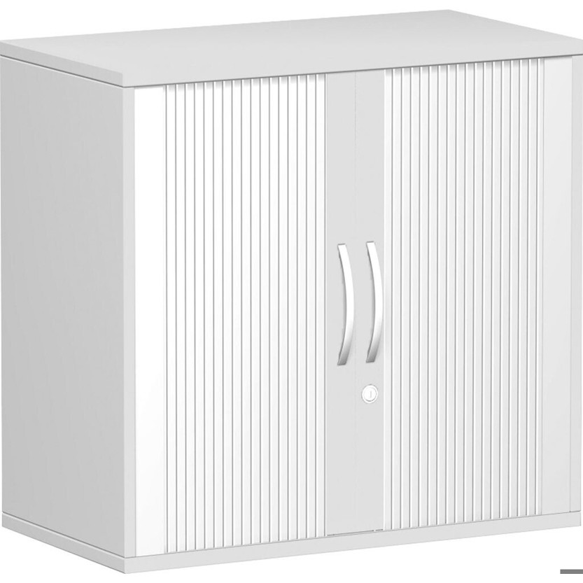 Geramöbel Querrollladenschrank S-382117-SL - Praktischer Büroschrank mit Modernem Design