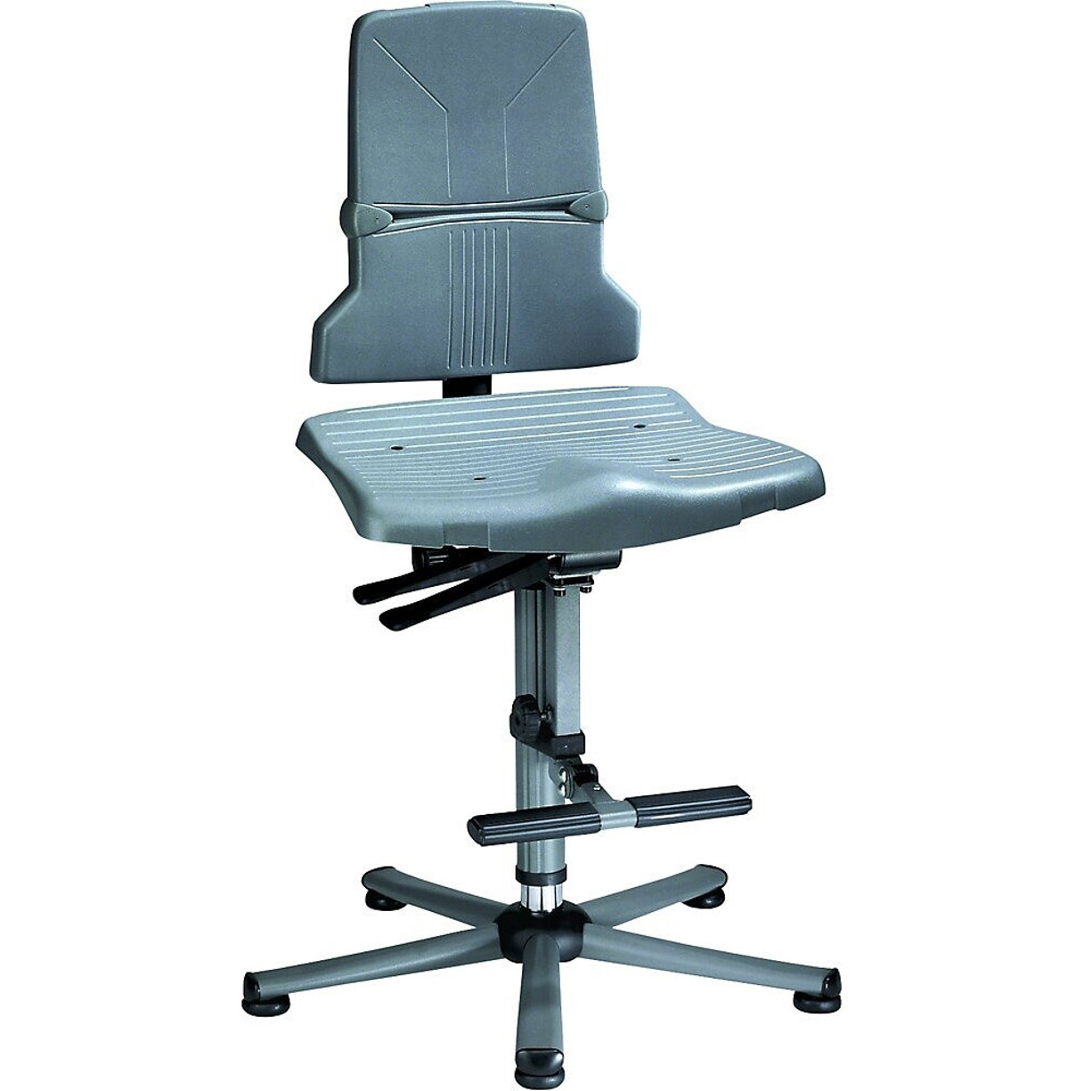 Bimos Sintec 3 Bürostuhl mit Aufstiegshilfe - Blau