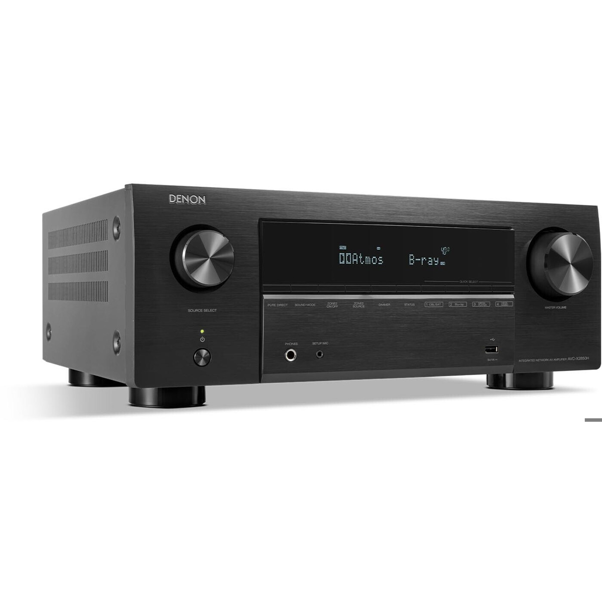 Denon AVC-X2850H 8K AV Receiver - Heimkino Dolby Atmos, DTS:X, 9.2 Kanal