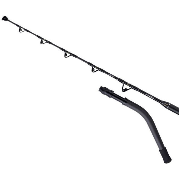 Shimano Tiagra Hyper Trolling Rod - 1.68 m, 80 Lbs, Schwarz