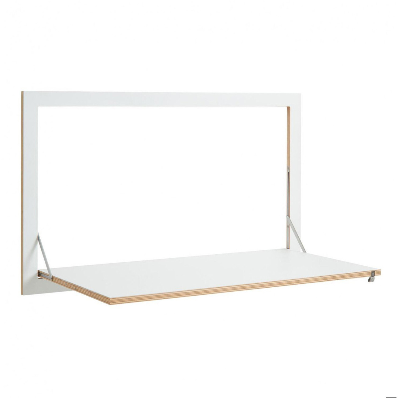 Ambivalenz Fläpps Schreibtisch - 100x60 cm - Weiß