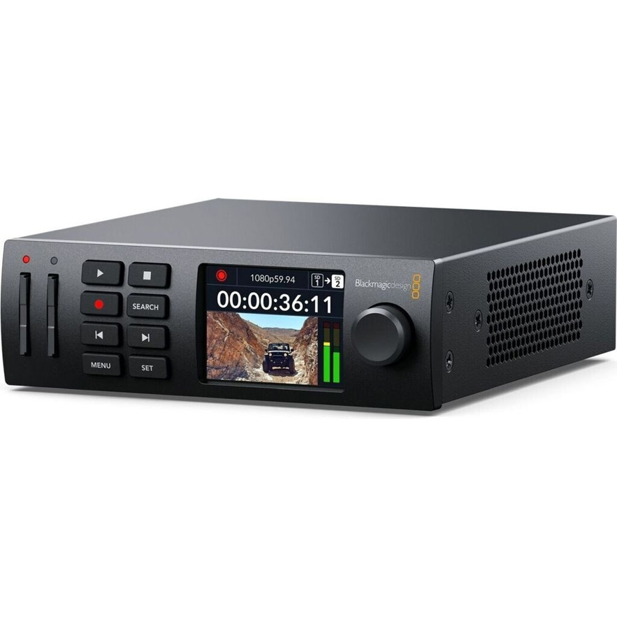 Blackmagic HyperDeck Studio HD Mini - Professionelles Aufnahmegerät für Studio und Broadcast